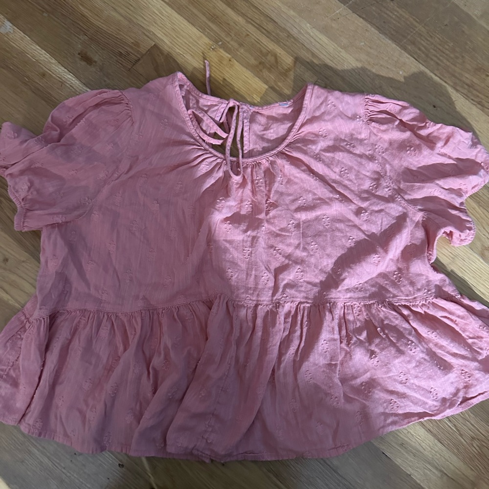 Flowy Top. More an apricot dark peach color.